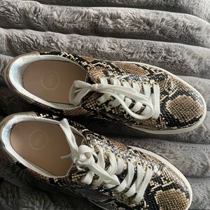 Women's Snakeskin Athletic Shoes